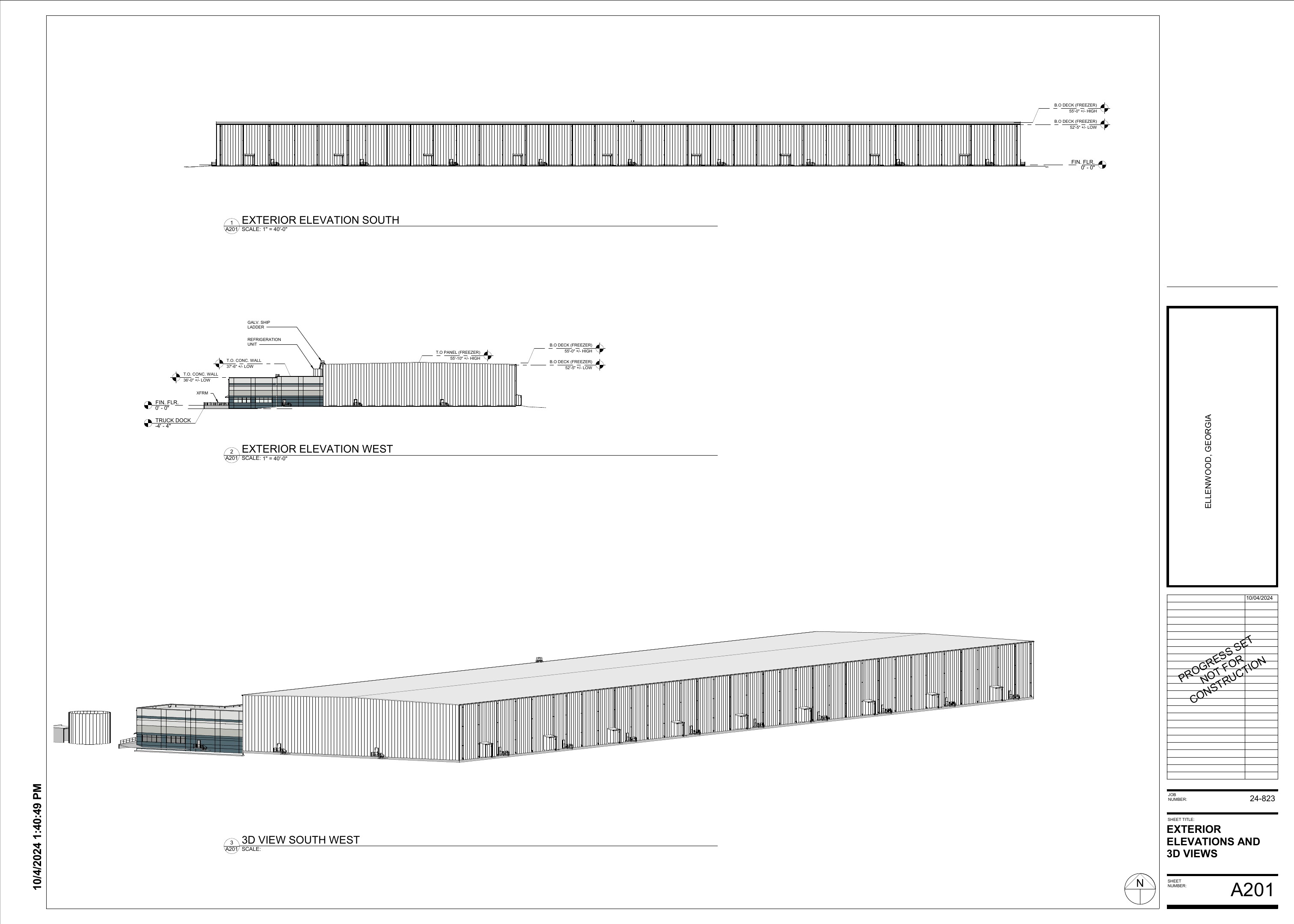 Ellenwood exterior elevations